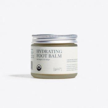 hydrating foot balm cream jar of hydrating foot balm cream