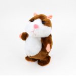 Talking Hamster Plush Toy Green Toys Kids MADE IN THE USA