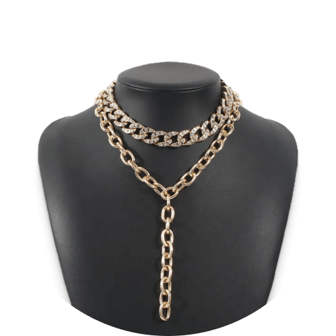 Y-shaped Chain Necklace