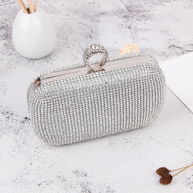 Rhinestone Evening Clutch