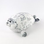 Squishy Seal Plush Toy Green Toys Kids MADE IN THE USA