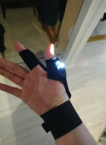 Waterproof LED Light Work Gloves