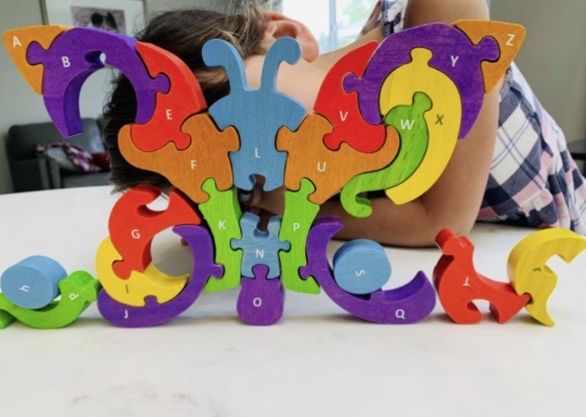Butterfly A to Z Puzzle