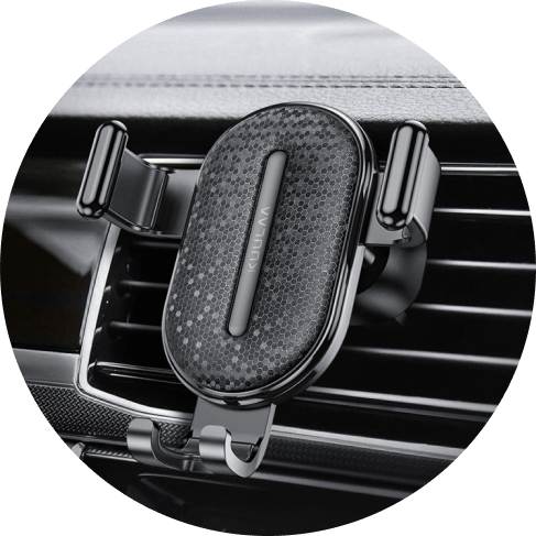 360-Degree Adjustable Car Air Vent Phone Holder