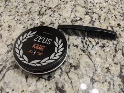 Zeus Firm Hold Verbena Lime Water-Based Pomade