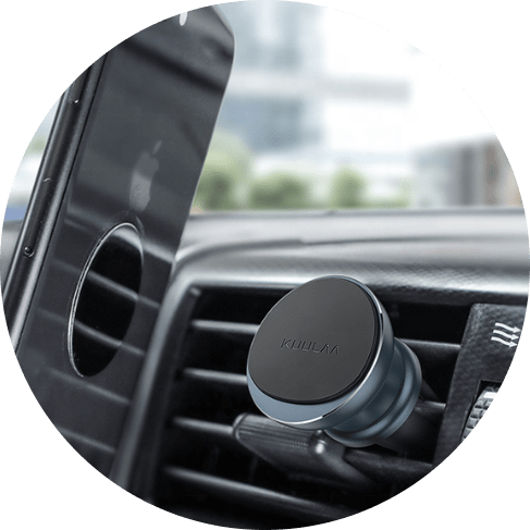 Magnetic Circle Car Air Vent Phone Holder