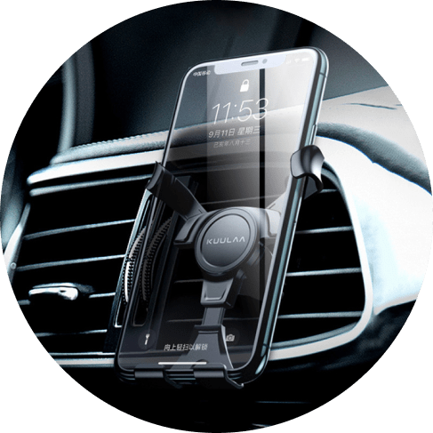 360-Degree Triangular Grip Air Vent Phone Holder
