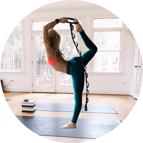 Yoga & Pilates Multi-Loop Stretching Strap - The Fit Frontier