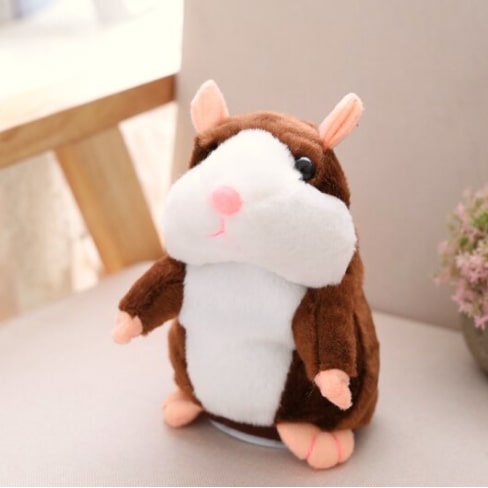 Cute talking hamster