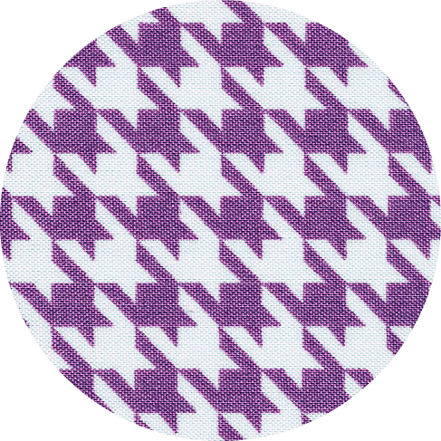 Purple Houndstooth Nylon Ribbon Collar 7 » Pets Impress