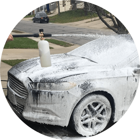 Car Wash Foam-Generating Tank