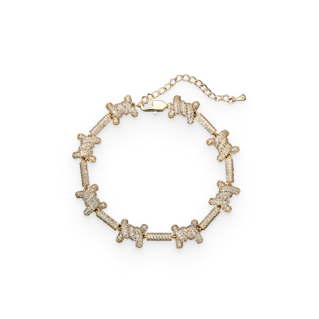 TIERPOP 2-in1 Brambles Link Chain Choker Barbed Wire Bracelet for Men Women  Jewelry Gift - Walmart.com