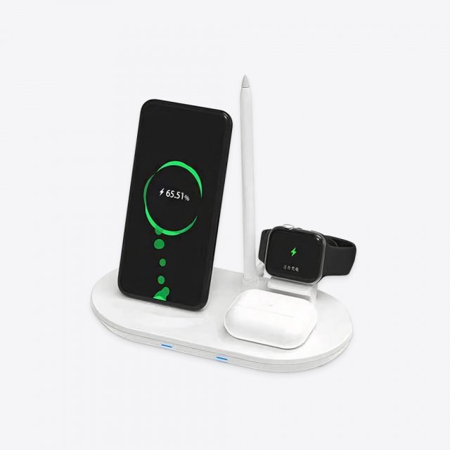 4-in-1 Wireless Device Charging Station