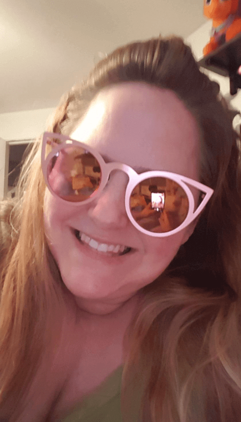 Gold Brown Women’s Metal Cat-Eye Sunglasses