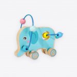 Elephant Bead Maze Toy Baby Items Kids MADE IN THE USA
