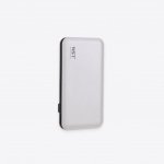 8000mAh Leather-Surface Power Bank