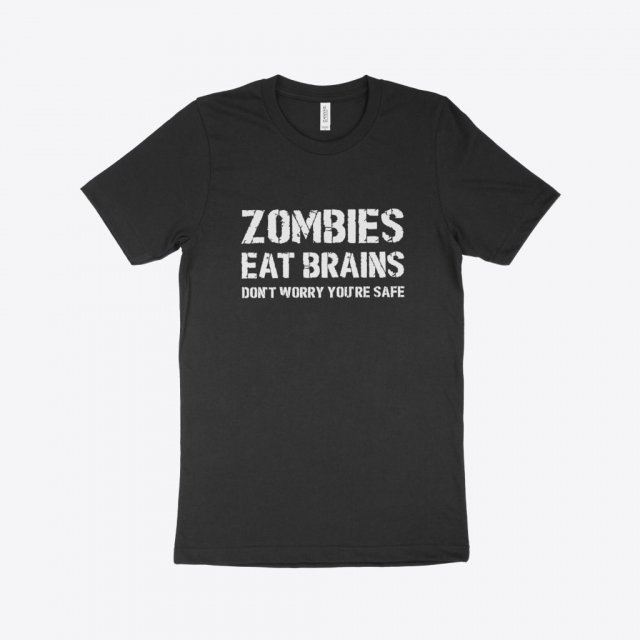 Zombies Eat Brains Unisex Jersey T-Shirt