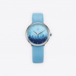 Blue Quartz Watch for Women Fashion Jewelry and Accessories