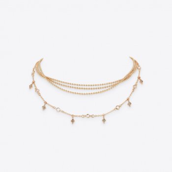 Multilayer Star Pendant Necklace