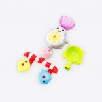 Penguin & Fish Bathing Toy Baby Items Kids MADE IN THE USA
