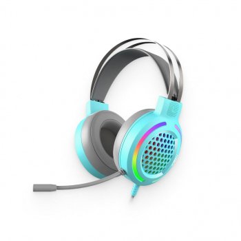 Alternative view of Blue Hollow Textured Headset