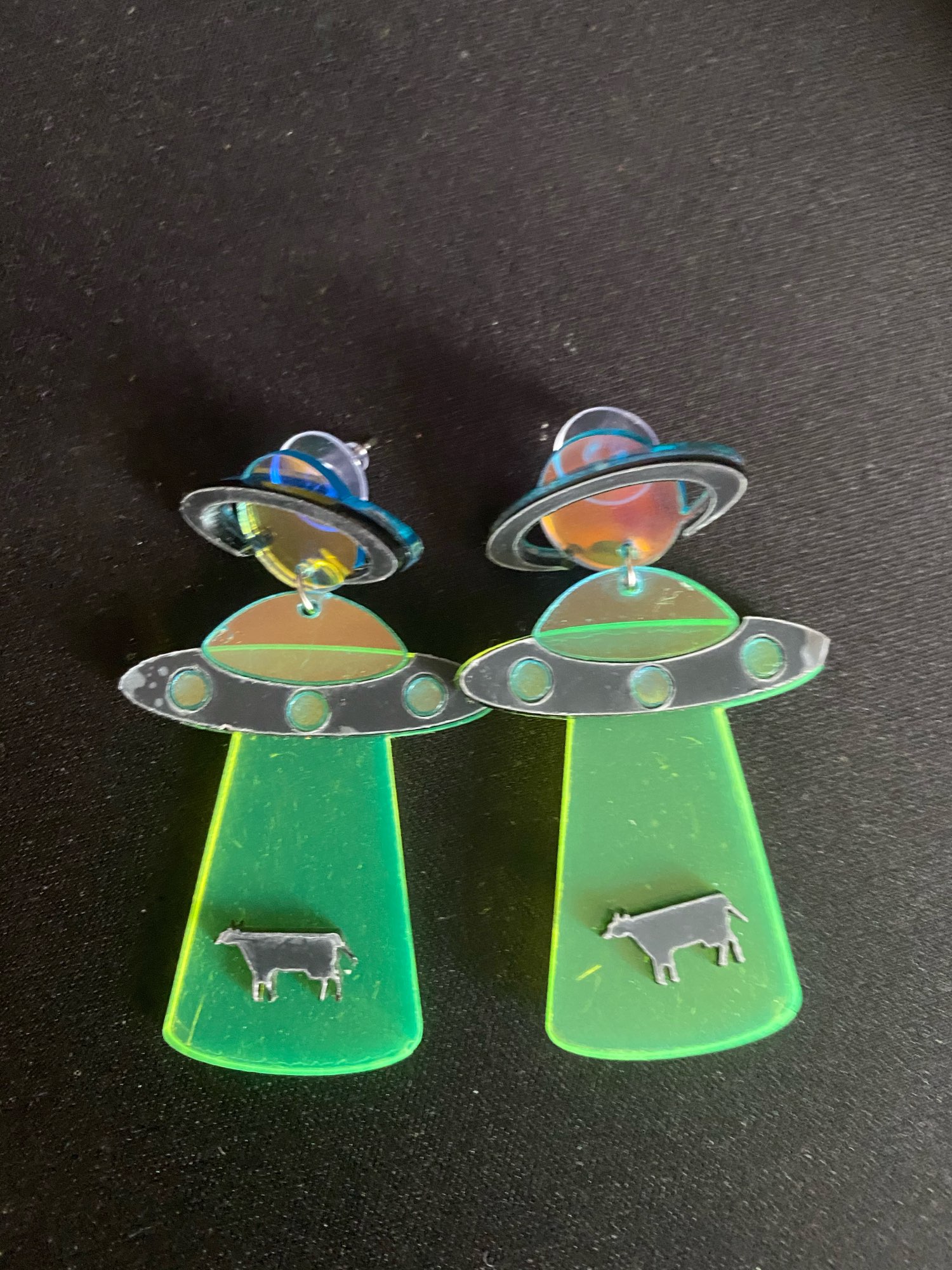 UFO Earrings