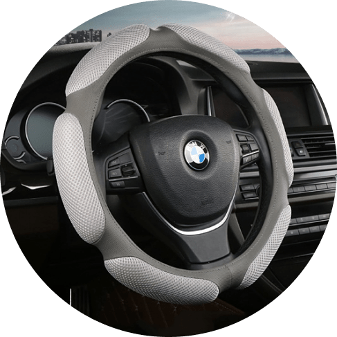 Breathable Cloth Steering Wheel Cover