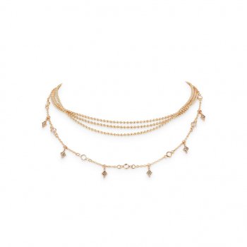 Multilayer Star Pendant Necklace