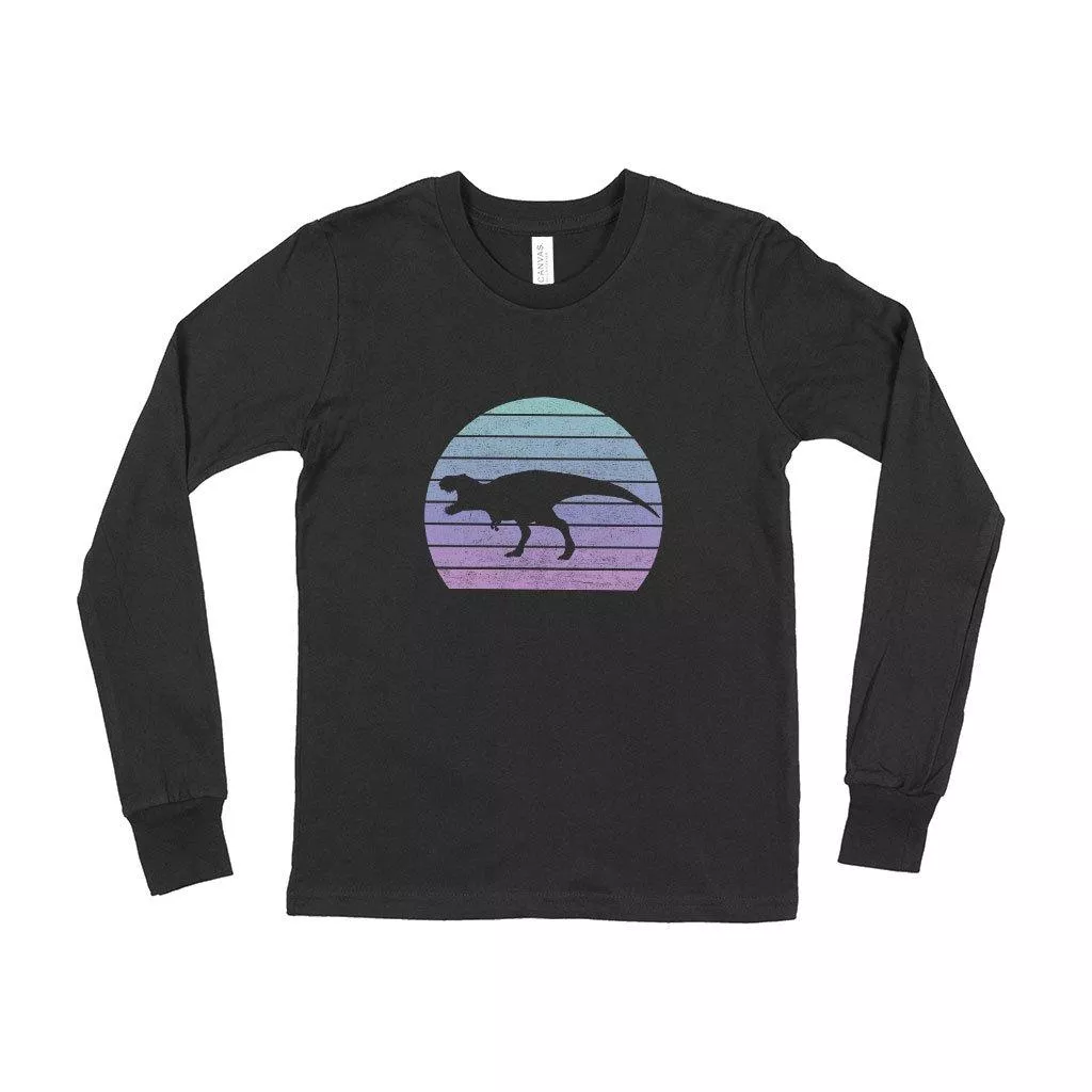 Kids' Jersey Long Sleeve Dinosaur Shirt Kids' Jersey Long Sleeve Dinosaur Shirt