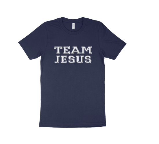 Team Jesus Unisex Jersey T-Shirt Made in USA 7
