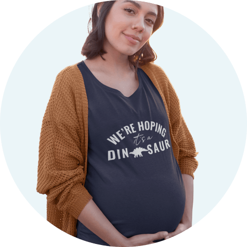Dinosaur Maternity Shirt9