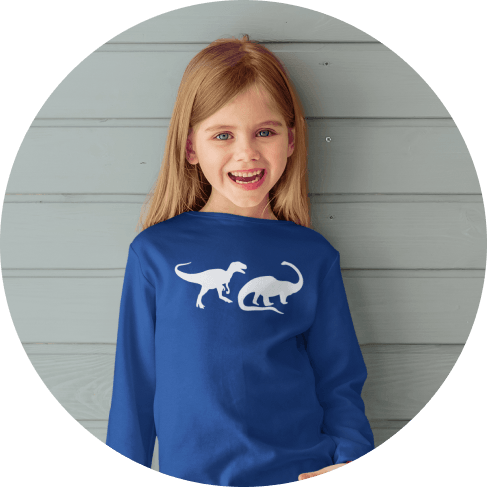 T-Shirt With Dinosaurs17