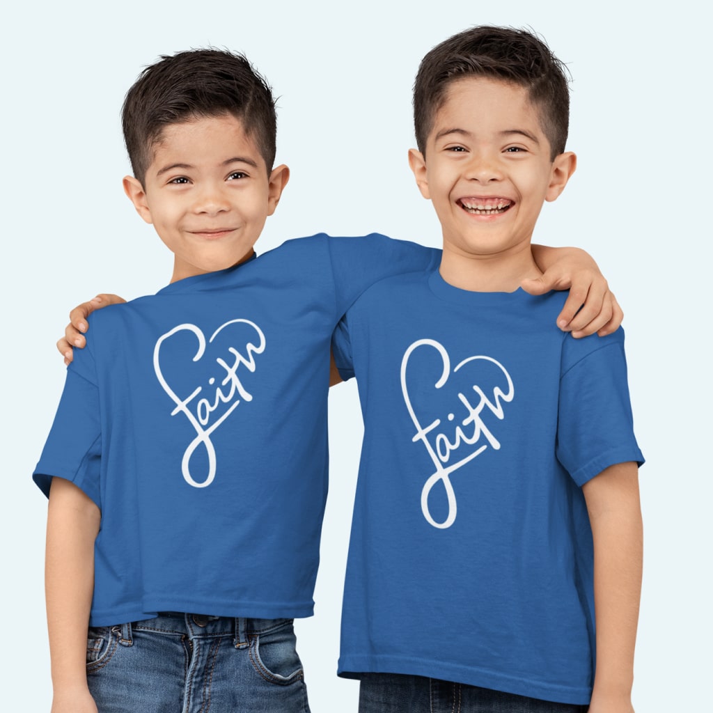 Faith Kids' Jersey T-Shirt