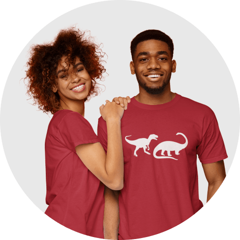 T-Shirt With Dinosaurs2