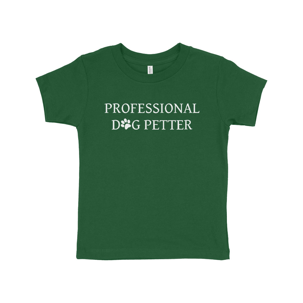 Dog Petter Toddler Jersey T-Shirt 21 » Pets Impress