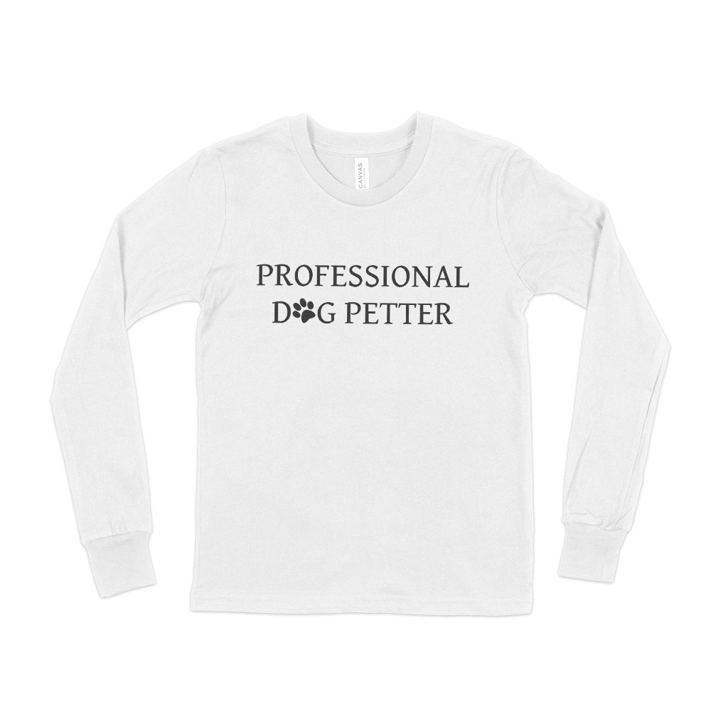 Dog Petter Kids' Jersey Long Sleeve T-Shirt 11 » Pets Impress