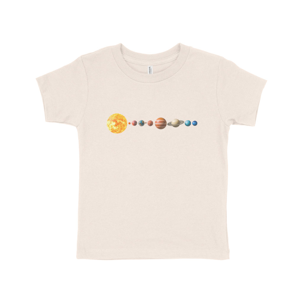 The Solar System Toddler Jersey T-Shirt
