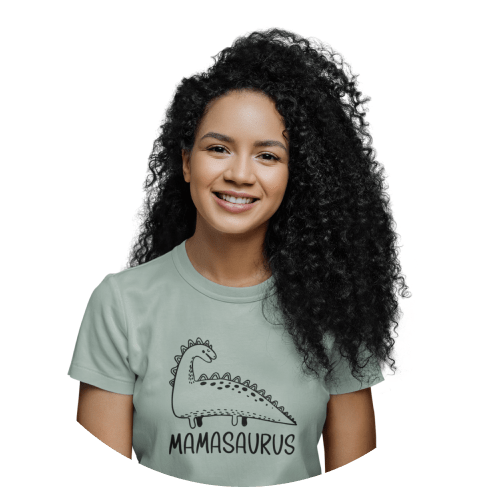 Mom Dinosaur T-Shirt 10