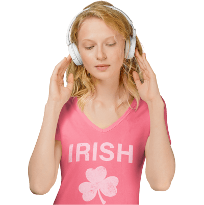 400x400 St. Patrick's Day Pink T-Shirt