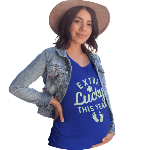 St. Patrick's Day Maternity T-Shirt