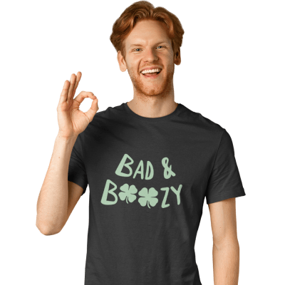 Bad and Boozy St. Patrick's Day T-Shirt5
