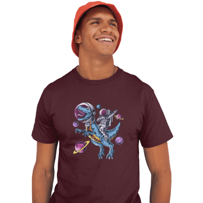 Dinosaur Astronaut T-Shirt2