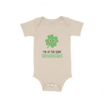 Alternative view of St. Patrick's Day Baby Onesie