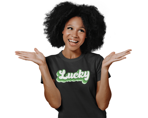 St. Patrick's Day Black T-Shirt1