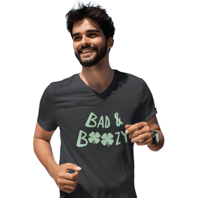 Bad and Boozy St. Patrick's Day T-Shirt3