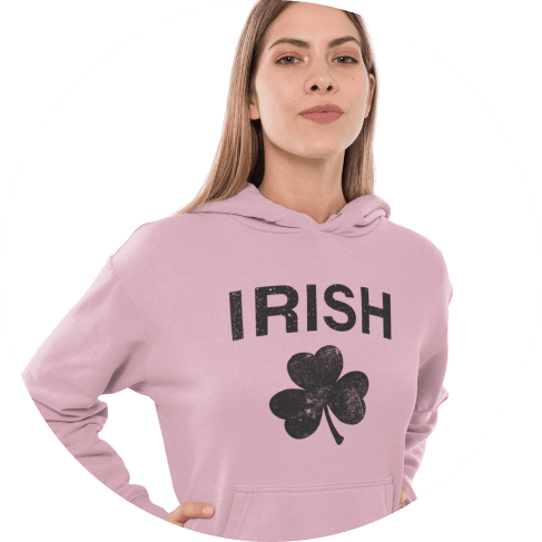18500. St. Patrick's Day Pink T-Shirt