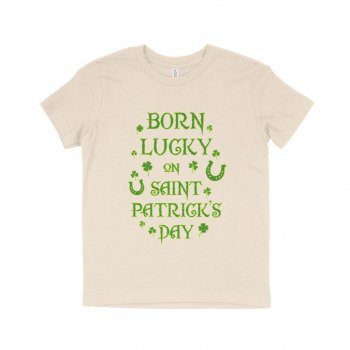 Alternative view of Birthday St. Patrick's Day Kids' T-Shirt