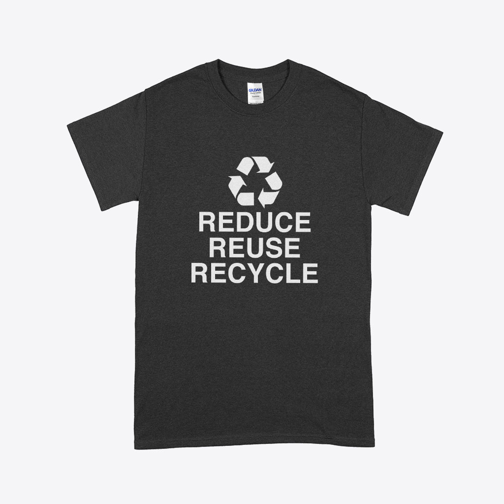 Reduce Reuse Recycle Men’s Heavy Cotton T-Shirt