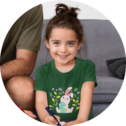 Easter Girls' T-Shirt4