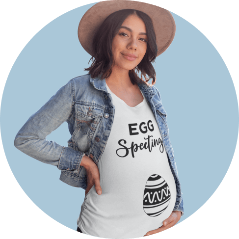 Easter Maternity T-Shirt5